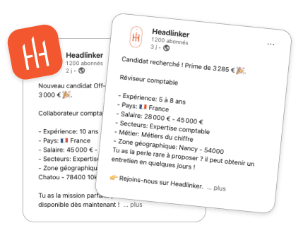 Partage avec le réseau